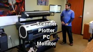 HP T2500 eMFP vs Canon iPF 765