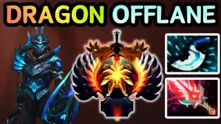 🔥 NEW PATCH 7.40b DRAGON KNIGHT OFFLANE STUN, TANK, DESTROY | DOTA 2 GAMEPLAY 🔥
