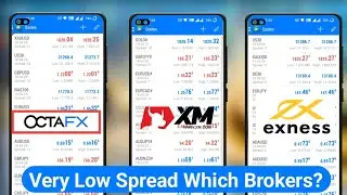 Spread Compair Octafx Vs Exness Vs Xm Global