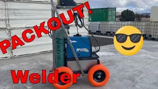 All Terrain Welding Cart | Milwaukee Packout Pile