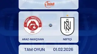 Araz-Naxçıvan - Neftçi | Misli Premyer Liqası, 18-ci tur | TAM OYUN