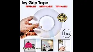 Magic Reusable Double Side PU Gel Tape IVY Grip Tape 5 Meter