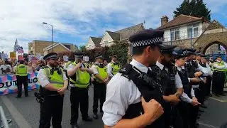Honor Oak Pub's Stop Grooming Our Kids Protest 24/06/23 Highlights 6