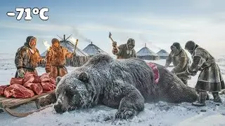 5000kg Bear Trap Emergency Food In Yakutia At -71&deg;C | Survival Before It's Too Late