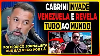 GLAUBER REAGE ao CABRINI entrando SECRETAMENTE na VENEZUELA pós MADURO 
