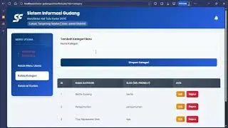 Bedah Kode SIFASTER Gudang: CRUD, CMS Dinamis & Responsive Layout dengan Vanilla CSS