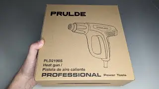 Box Opening of the PRULDE Heat Gun | ASMR