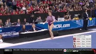 Brenna Dowell Floor Oklahoma National Semifinals 2019