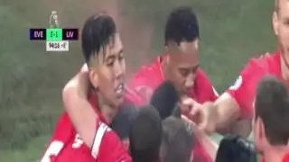 Sadio Mane 90 Minute Goal   Everton vs Liverpool 0-1 Premier League HD