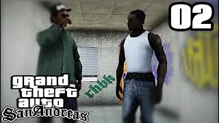 SMOKE ONE BURGER AWAY FROM A HEART ATTACK!!  Grand Theft Auto: San Andreas Remastered | Part 2