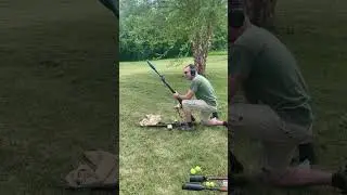 Стрельба из винтовки M1 Garand гранатой с полным зарядом гранатомета #m1garand #military