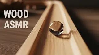 Wooden Marble Track ASMR 🌿 | Deep Natural Sounds