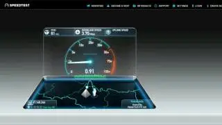 Subisu 1 Mbps internet speed test.