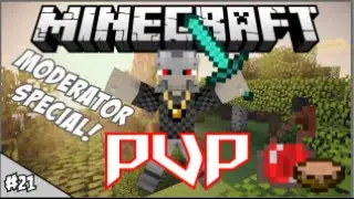 Minecraft PVP #21: MODERATOR SPECIAL! [Kohi.us]