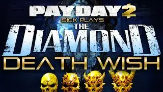 PAYDAY 2 The Diamond Death Wish SOLO Stealth | Devil of a Job | Cat Burglar | The Cursed One Mask