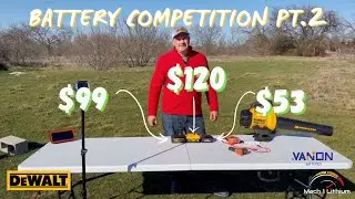 DEWALT VS. VANON VS. MACH 1 LITHIUM | GET YOUR MONEY' WORTH $$