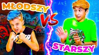 Młodszy brat VS Starszy brat 🔥 | Śmieszne sytuacje z bratem | Boys and Toys Polish