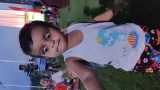 Nikesh is playing with myanmar boy