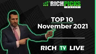 Top 10 Stocks November 2021🎯 RICH TV LIVE