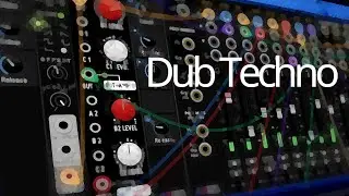 Dub techno made with VCV Rack using macro knobs