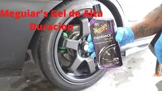 Probando Meguiar's Endurance Gel para las LLlantas