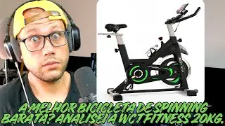 Bicicleta Spinning WCT Fitness 20kg: Qualidade de ACADEMIA em CASA?