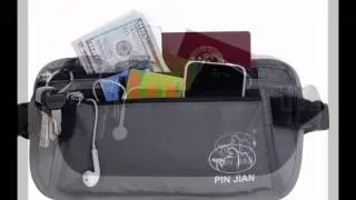 RFID Blocking Hidden Travel Money Belt