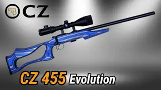 CZ 455 อีโวลูชั่น 22 LR ปืนลูกกรดทรงสวย