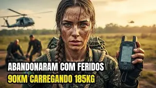 Abandonaram Ela Com 2 Feridos Graves — Atravessou 90Km De Selva Carregando Ambos E Chegou Antes