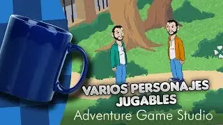Tutorial AGS - Como hacer una aventura gr&aacute;fica #11 - Varios personajes jugables