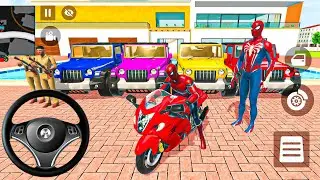 🐝 Indian Thift Auto Android Game 🌿 Monster Spiderman & Super Car🏎️💨 Modify All Car & Bike Showroom 🎮