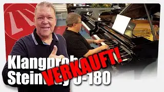 Klangprobe nagelneuer Steinway O-180 - Baujahr 2021