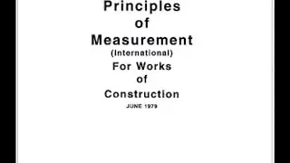 Principles of measurement - POMI Part 1 #contract #quantitysurveyor #interview