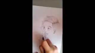 How to draw miley cyrus (cartoon version)