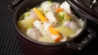 Blanquette de volaille et riz pilaf | Recette gourmande