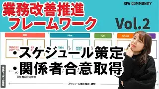 「タスクスケジュール策定」と「関係者の合意取得」から考える業務改善【資料サンプル配布有】