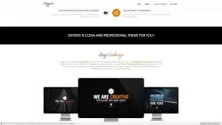 Oxygen - One Page Parallax WordPress Theme