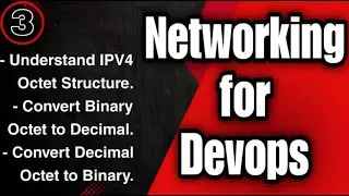 IPv4 Addressing Explained: Octet Structure & Decimal‑Binary Conversion Tutorial.