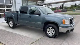 Blue/Grey 2011 GMC Sierra 1500 SLE Review Calgary AB - Wolfe Calgary | TU249120A