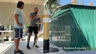 Lezione privata omino di legno | Sifu Gianluca Fumarola