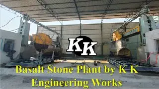 Black Basalt Stone Plant (P & S Global Industries LLP) by  K K Engineering Works +917742004780