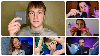 АСМР Коллаб На Один Час | Мурашки, Звуки Рта, Триггеры