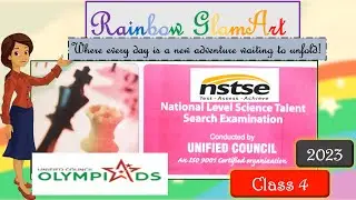 NSTSE 2023 | Class 4 |  Unified Olympiad | Previous year | Solved | #nstse #unifiedcouncil #class4