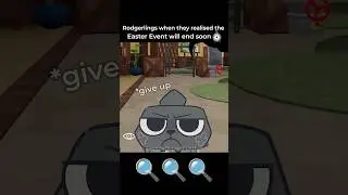 RODGER speedrunning for Bassie research before the Easter update end!! #dandysworld #roblox #update
