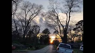 First Day of Spring Sunset