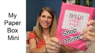 My Paper Box Mini & Shopping The New Online Store!