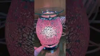 Crackled Glass Oil and Wax Burner