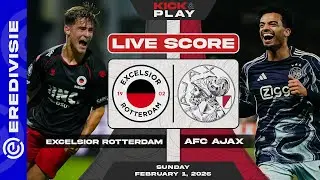 🔴 Excelsior Rotterdam vs AFC Ajax | Eredivisie | LIVE SCORE