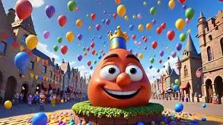 Humpty Dumpty&rsquo;s Bumpy Car Ride | Funny Adventure Song for Kids | Nursery Rhyme with Animation