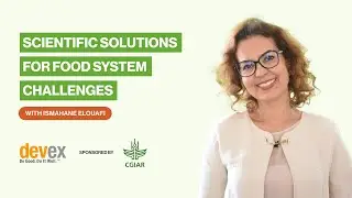Scientific solutions for food system challenges